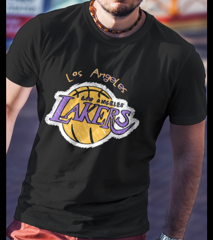 Los Angeles Lakers Basketball Team Fan Apparel T-Shirt