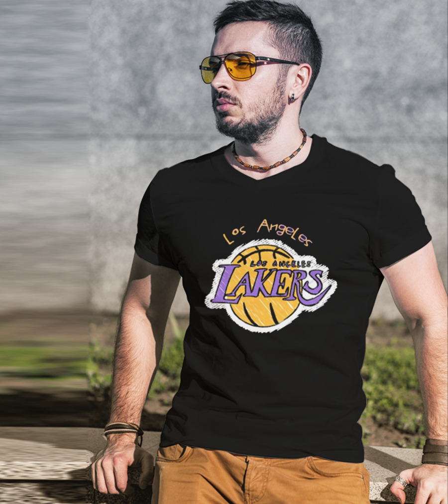 Los Angeles Lakers Basketball Team Fan Apparel T-Shirt