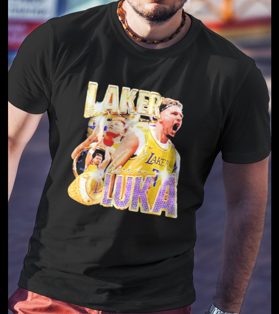 Laker Luka Doncic Lakers Basketball Vintage Style T-Shirt