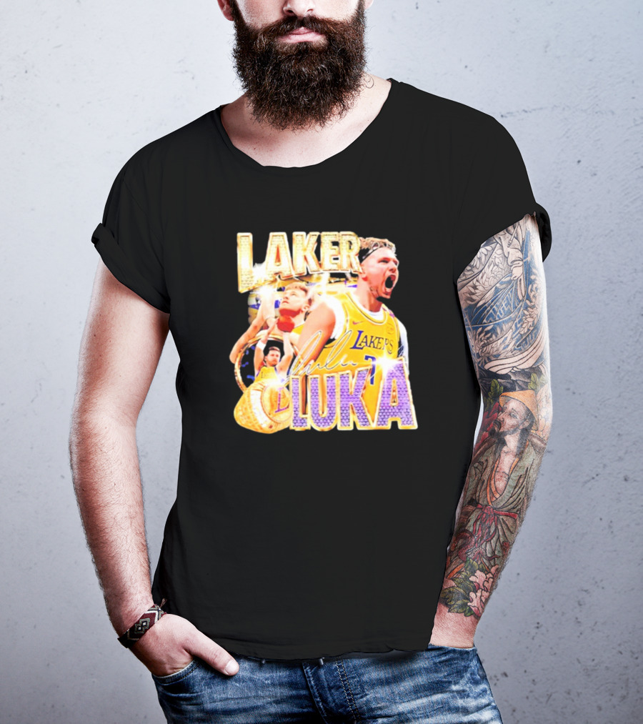 Laker Luka Doncic Lakers Basketball Vintage Style T-Shirt