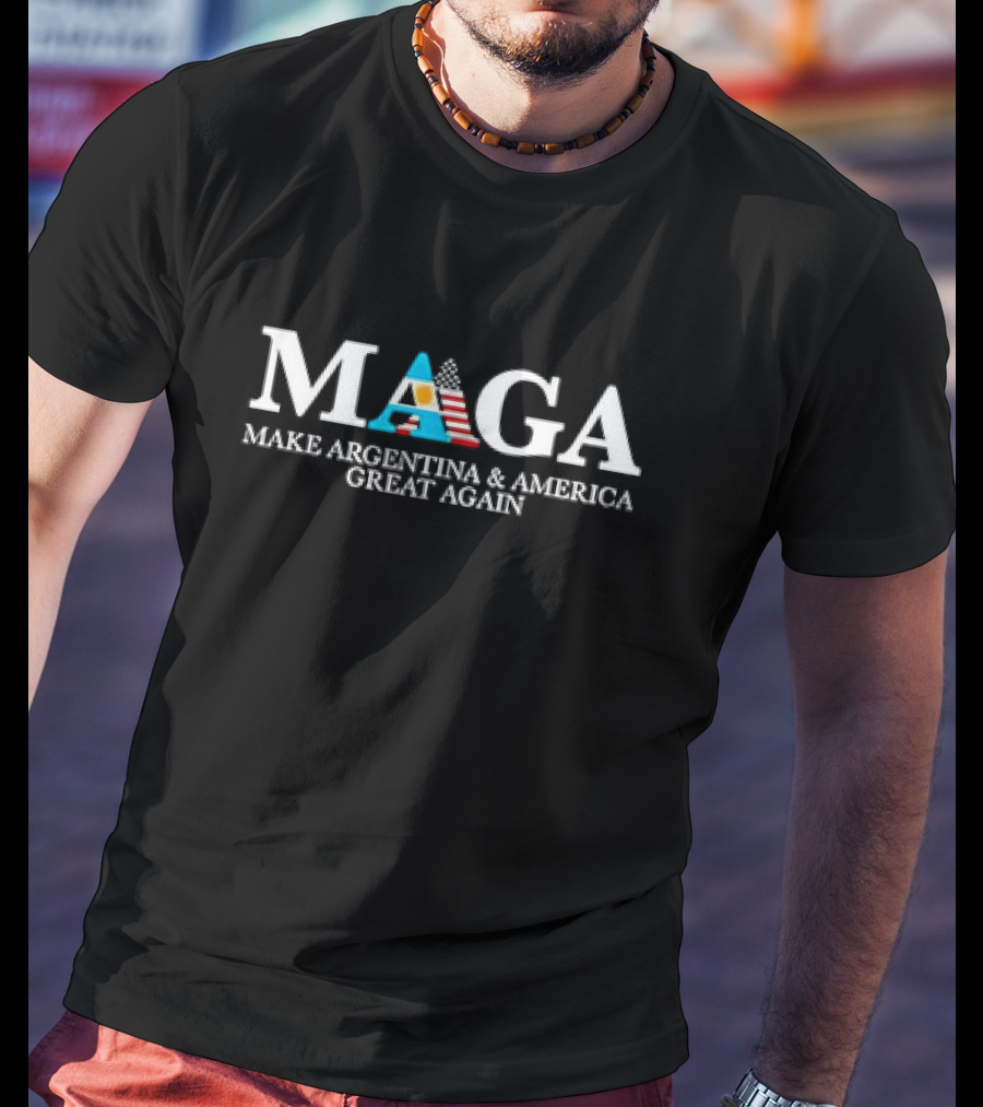 MAGA Make Argentina & America Great Again T-Shirt