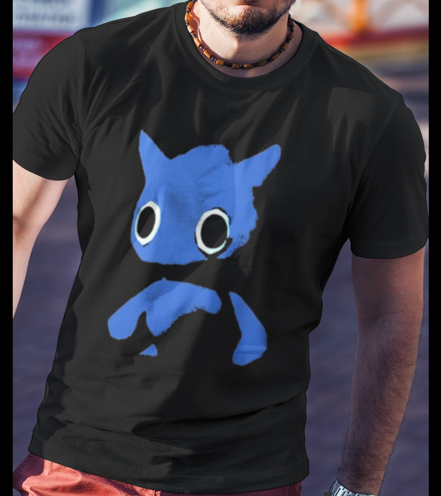 Mamono World Big Blue Creature T-Shirt