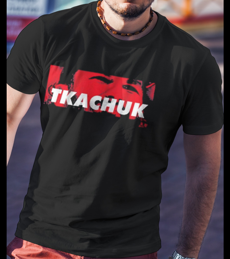 Tkachuk Eyes Red Graphic T-Shirt