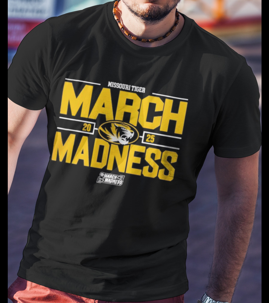 Missouri Tigers March Madness 2025 T-Shirt