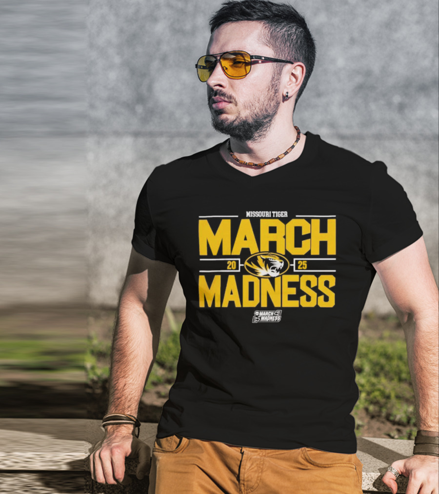 Missouri Tigers March Madness 2025 T-Shirt