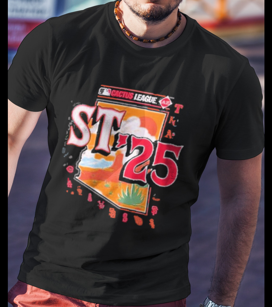 MLB 2025 Spring Training Cactus League Arizona ST25 T-Shirt
