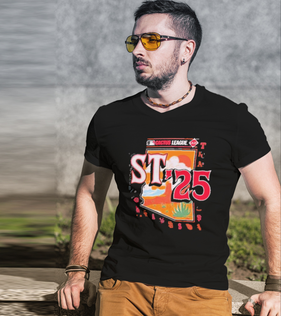MLB 2025 Spring Training Cactus League Arizona ST25 T-Shirt