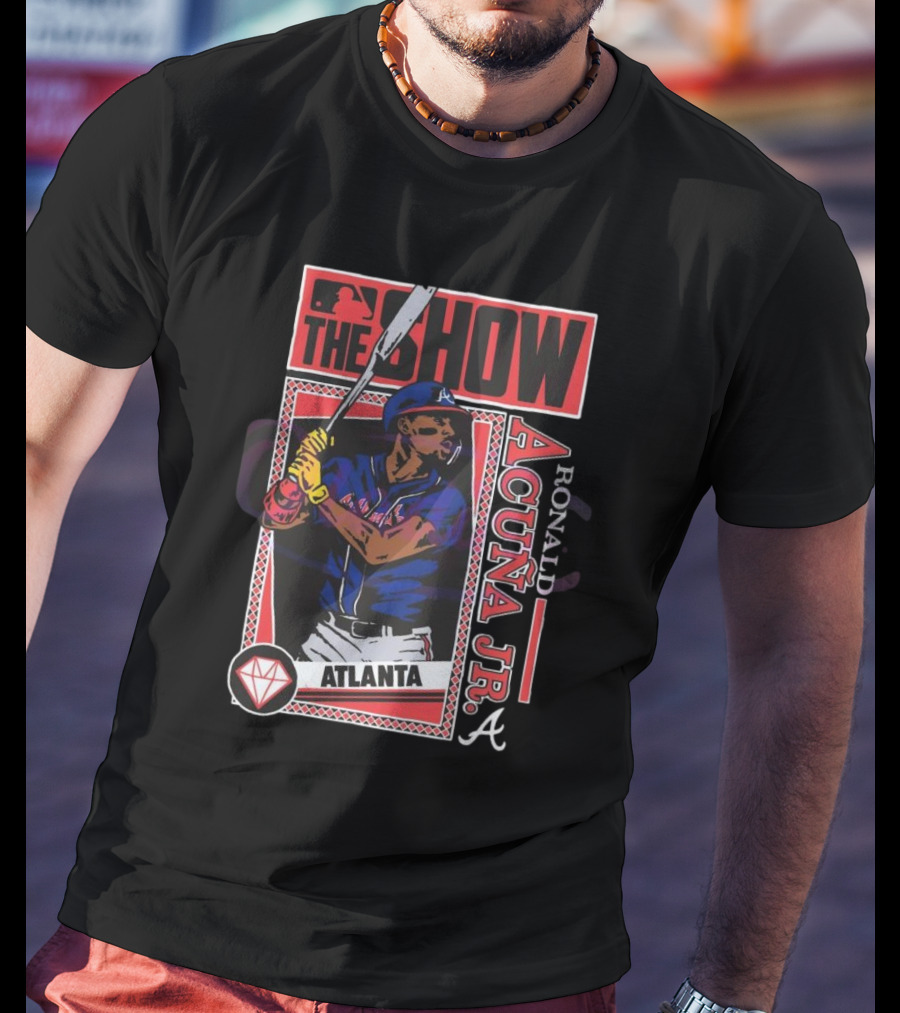 MLB The Show Atlanta Braves Ronald Acuna Jr 2025 T-Shirt