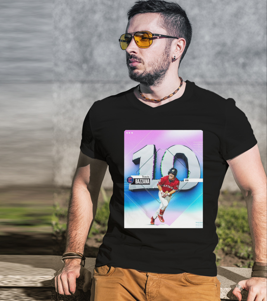 MLB Travis Bazzana Cleveland Guardians Top 10 Prospects T-Shirt