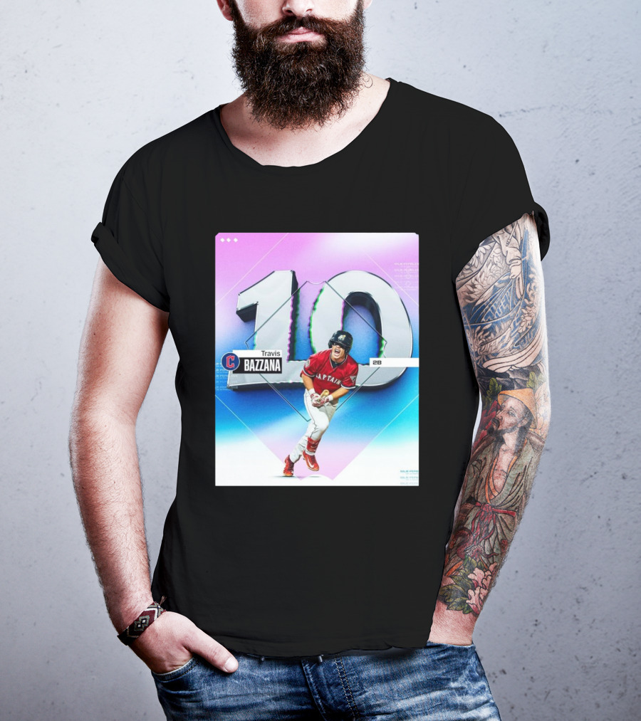 MLB Travis Bazzana Cleveland Guardians Top 10 Prospects T-Shirt