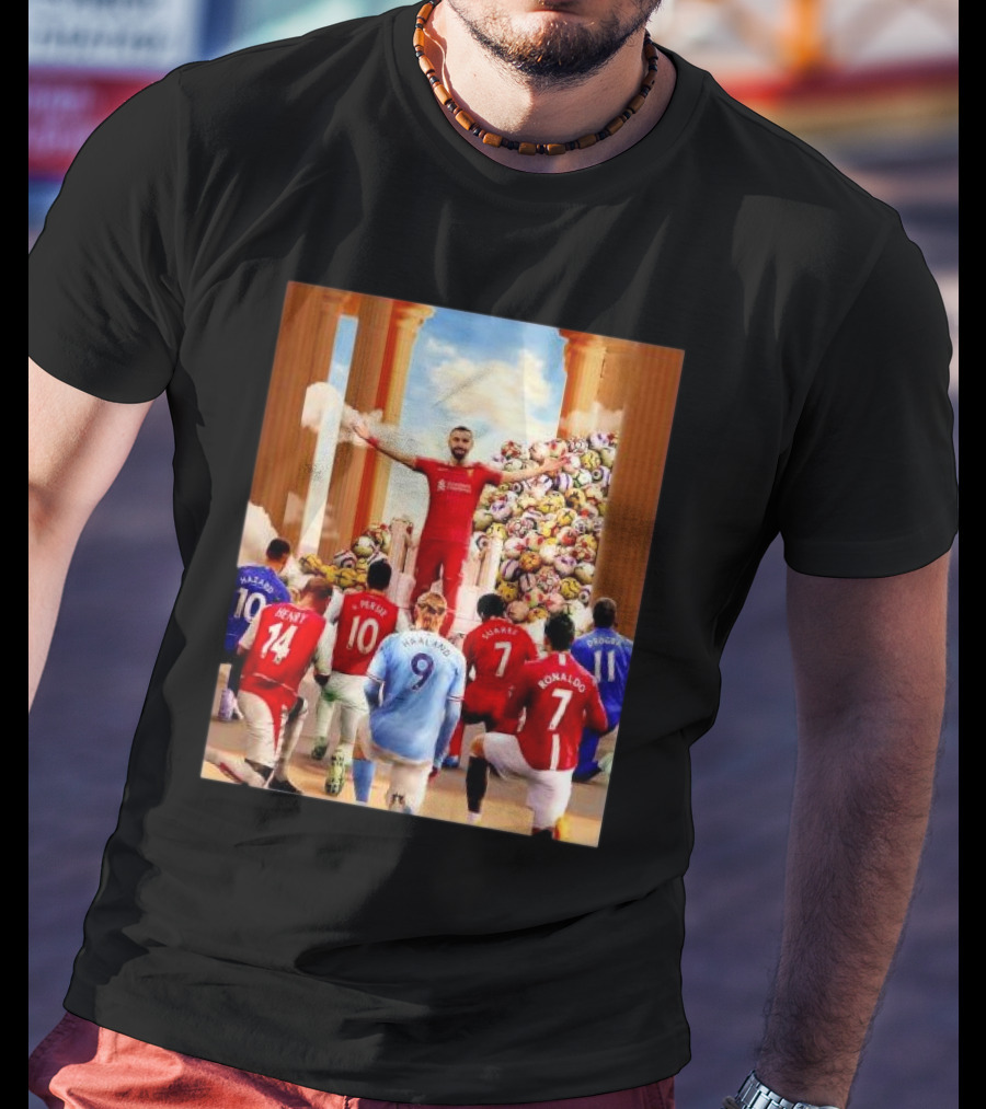 Liverpool FC Mohamed Salah Premier League Goals Tribute T-Shirt