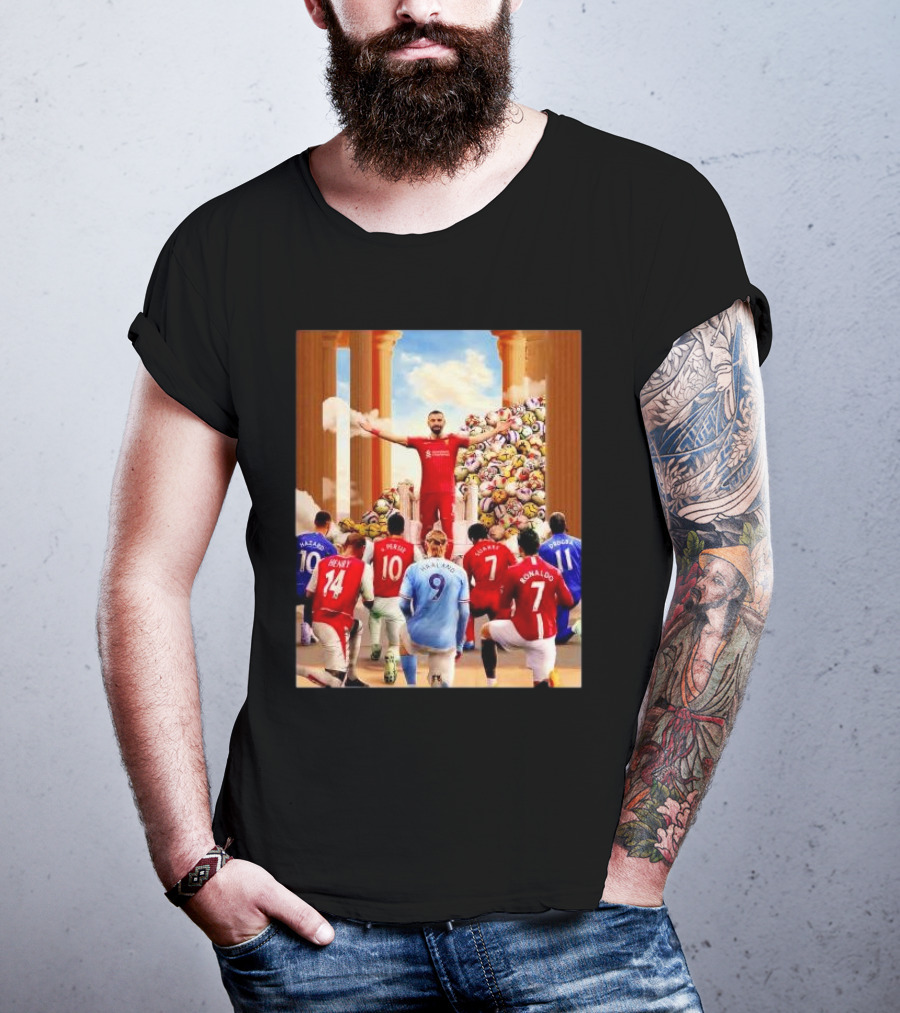Liverpool FC Mohamed Salah Premier League Goals Tribute T-Shirt