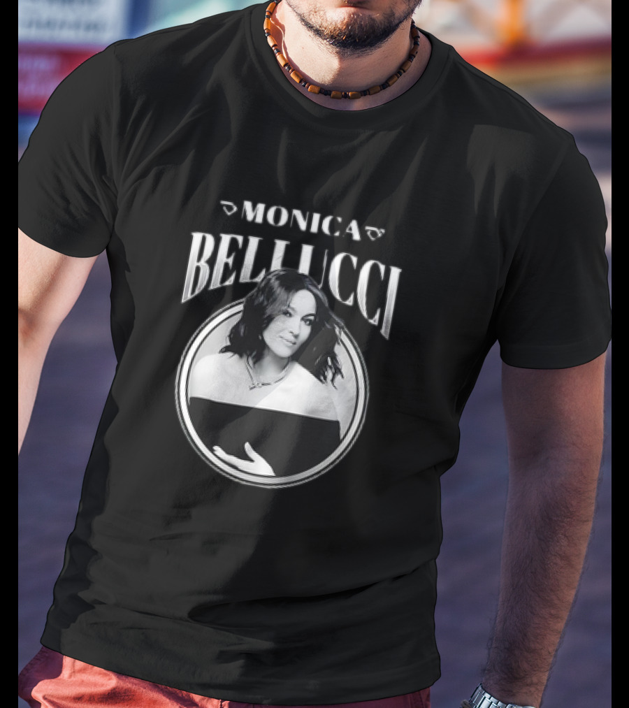 Monica Bellucci Vintage Style Classic Iconic Look T-Shirt