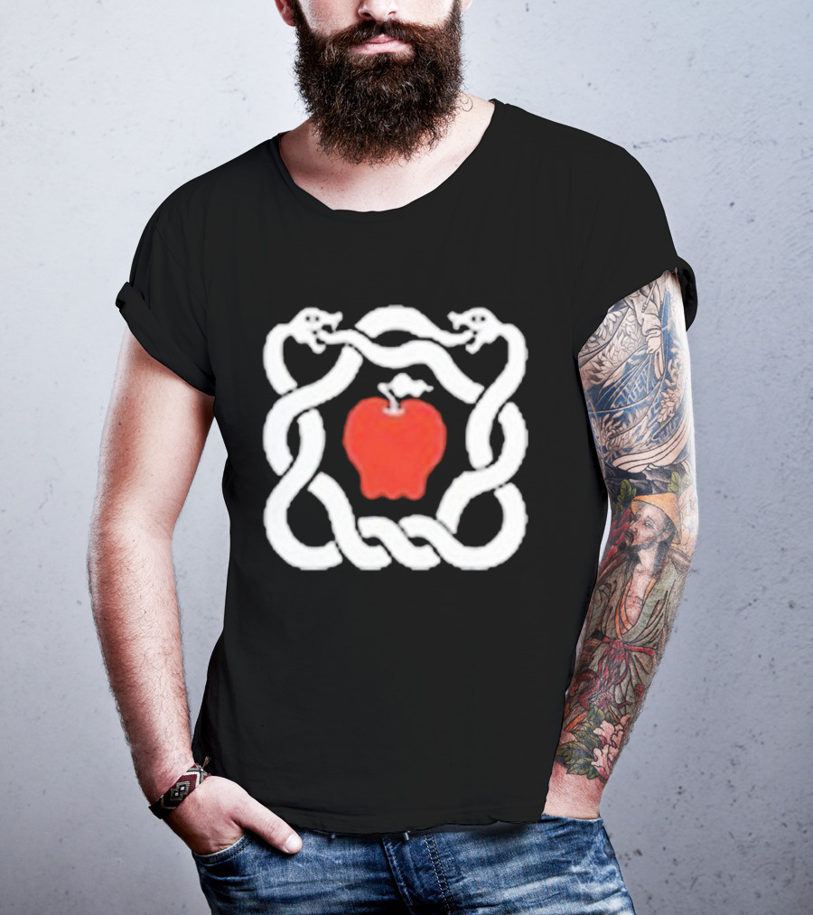 Msg Snake Dom Dolla Red Apple White Snakes T-Shirt