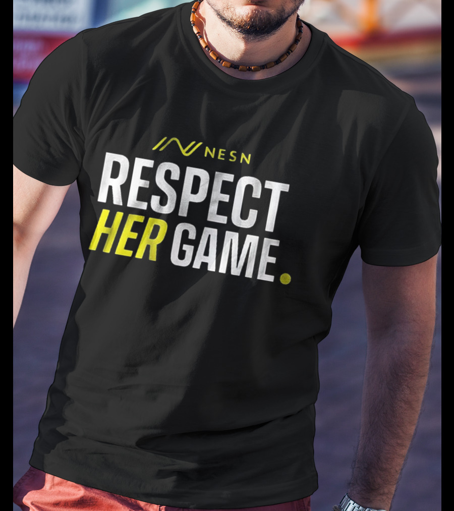 NESN Respect Her Game Collection Empowerment Sports Apparel T-Shirt