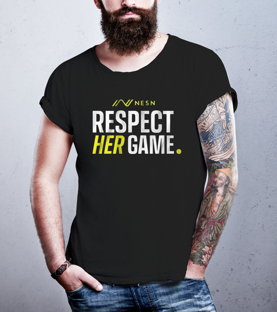 NESN Respect Her Game Collection Empowerment Sports Apparel T-Shirt