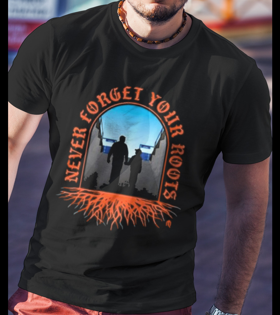 Never Forget Your Roots Family Connection Silhouette Roots T-Shirt