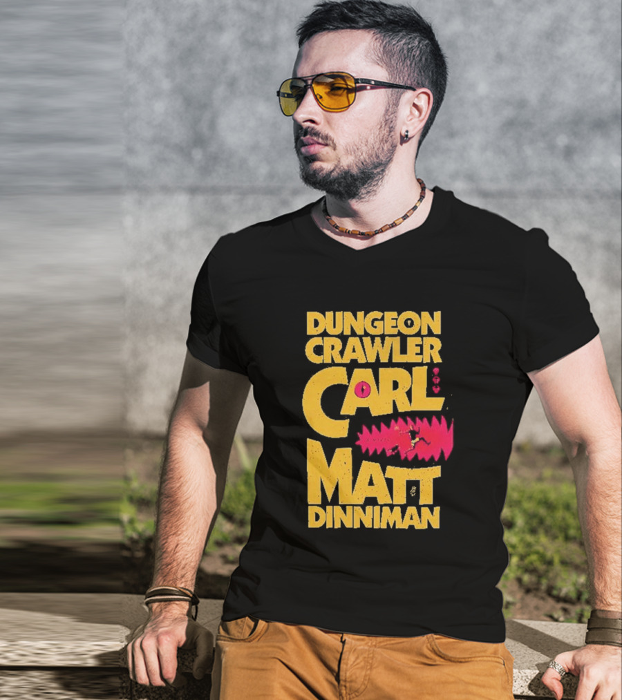 Dungeon Crawler Carl Matt Dinniman Achievement T-Shirt
