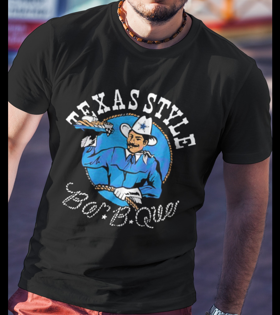 Texas Style Bar-B-Que Cowboys T-Shirt