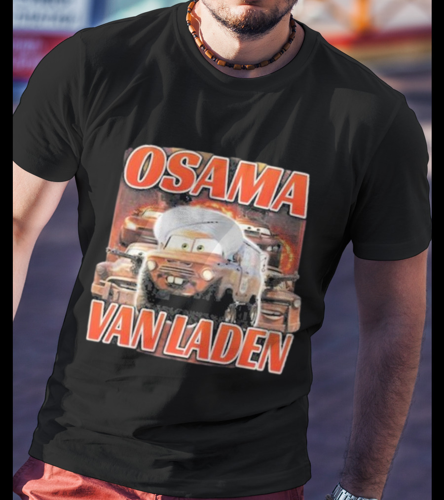Osama Van Laden Cars Parody T-Shirt