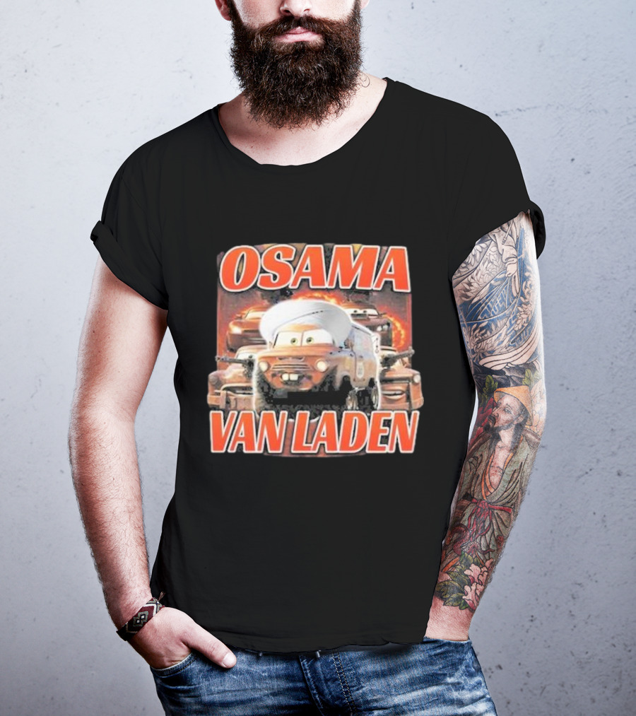 Osama Van Laden Cars Parody T-Shirt