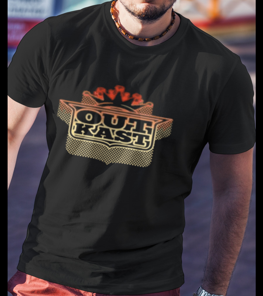 Outkast Gold Crown Emblem T-Shirt