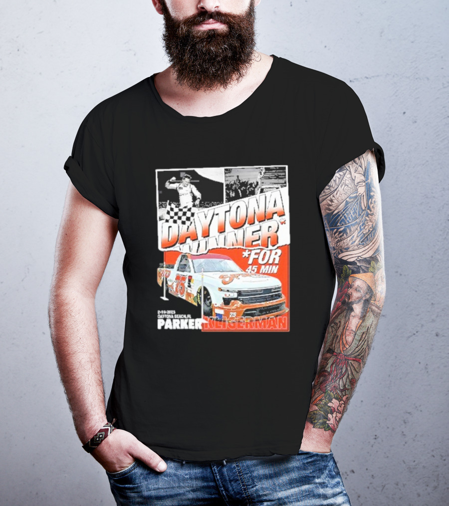 Parker Kligerman Daytona Winner 45 Min Celebration NASCAR Race Car 75 T-Shirt