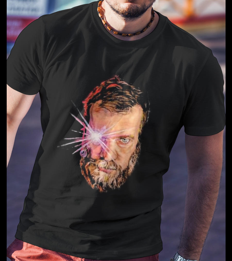 Partisan Records John Grant Boy From Michigan Intense Artistic Portrait T-Shirt