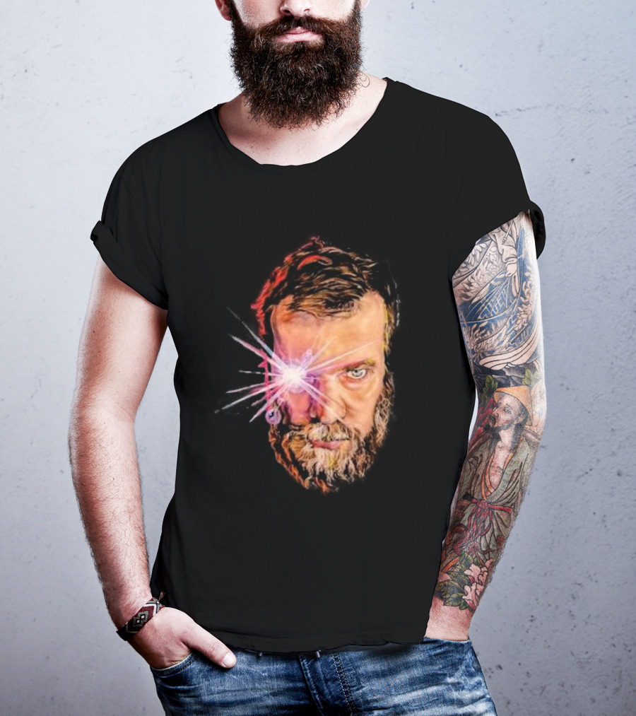 Partisan Records John Grant Boy From Michigan Intense Artistic Portrait T-Shirt