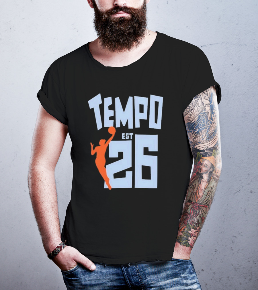 Playa Society Tempo Est 26 Basketball Silhouette Toronto 2026 T-Shirt