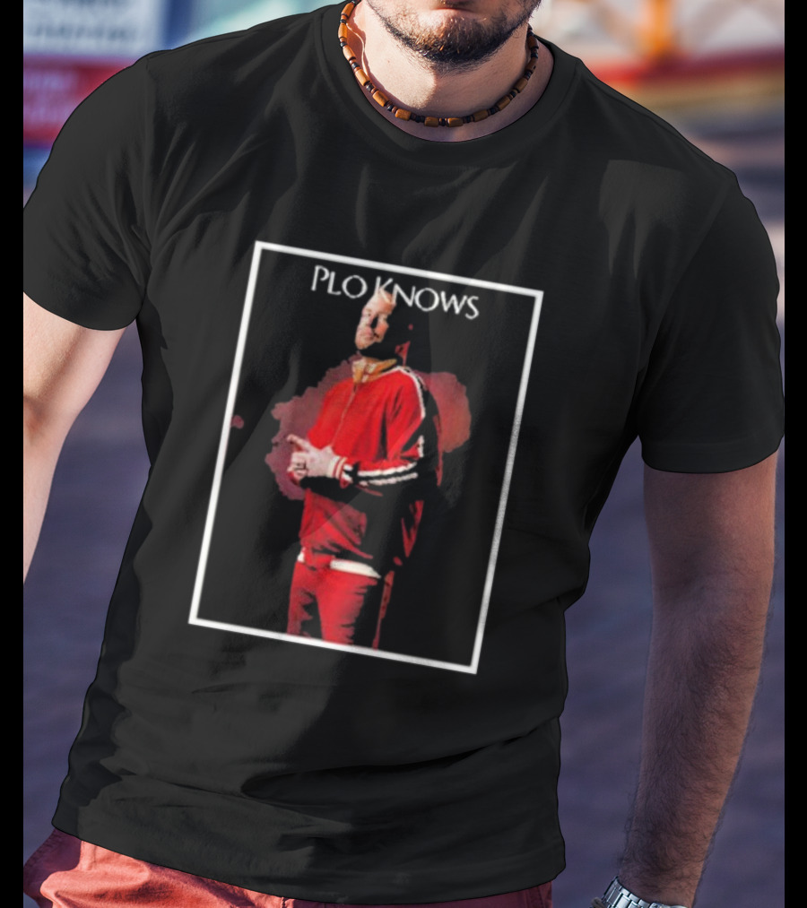 Plo Knows Big Plo Red Tracksuit Outfit T-Shirt