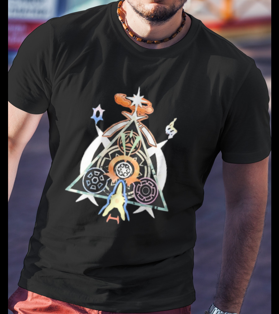 Pokemon Legendary Trio And Unown Symbols T-Shirt