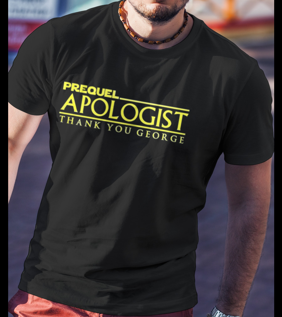 Prequel Apologist Thank You George Star Saga Tribute Fan Apparel T-Shirt