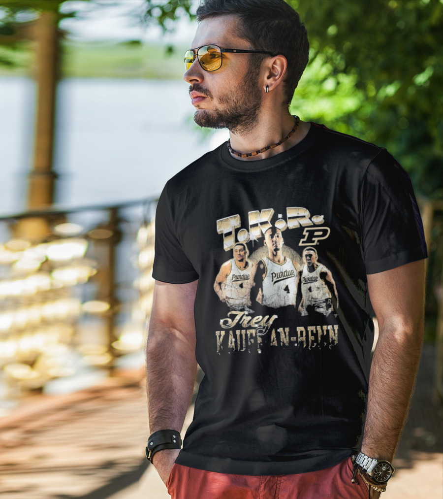 Purdue Basketball TKR Trey Kaufman-Renn Vintage 90s T-Shirt