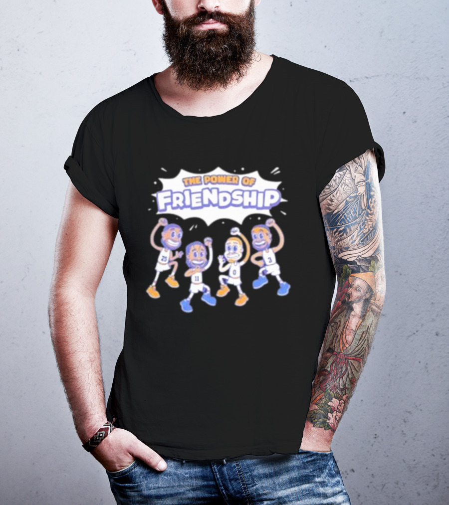 The Power Of Friendship New York Knicks Basketball Characters T-Shirt