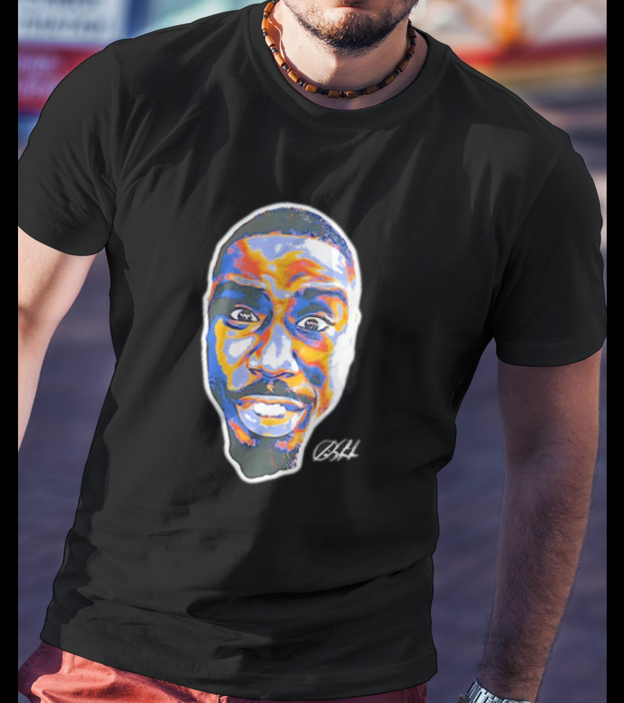 Premi Sterlin Vibrant Expression Face Art T-Shirt