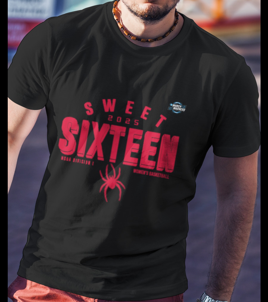 Richmond Spiders Sweet Sixteen 2025 NCAA Women’s Basketball Tournament March Madness T-Shirt