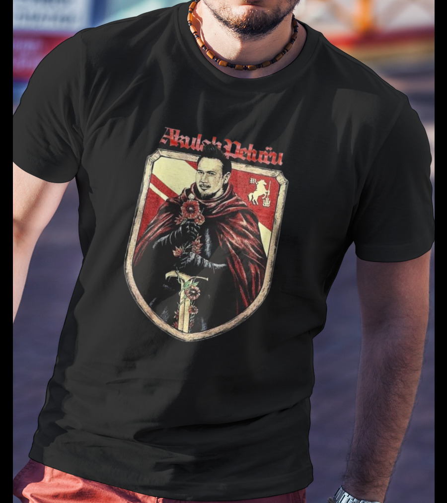 Rebellion Rose X Jrd Sid Akulah Peluru 2025 Knight Rose Emblem T-Shirt