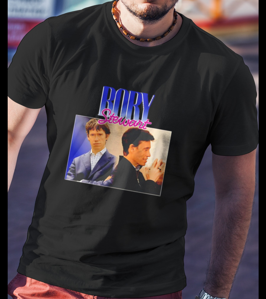Rory Stewart Retro Style Dual Image T-Shirt