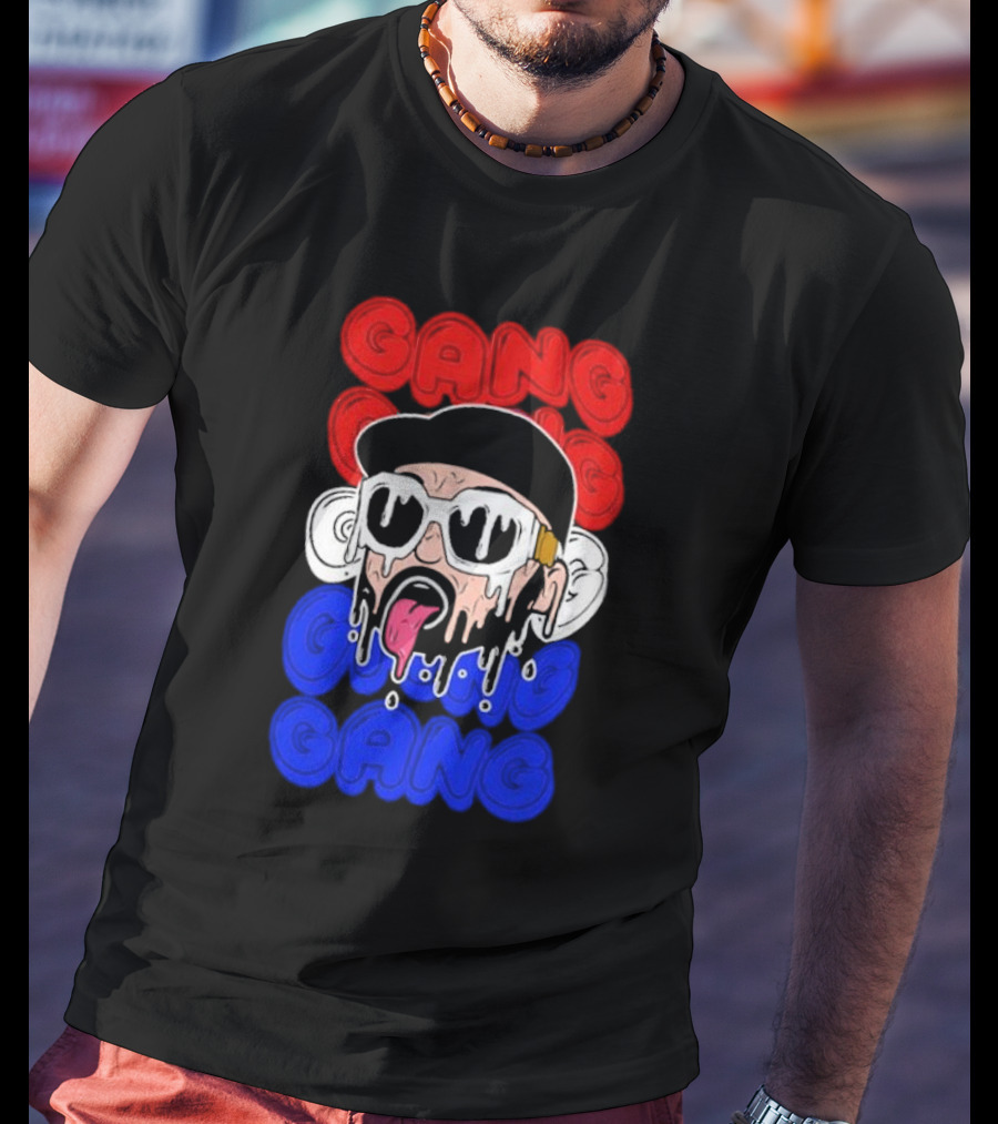 Rooler Kingsday Gang 2025 Dripping Face Art Iconic Style T-Shirt