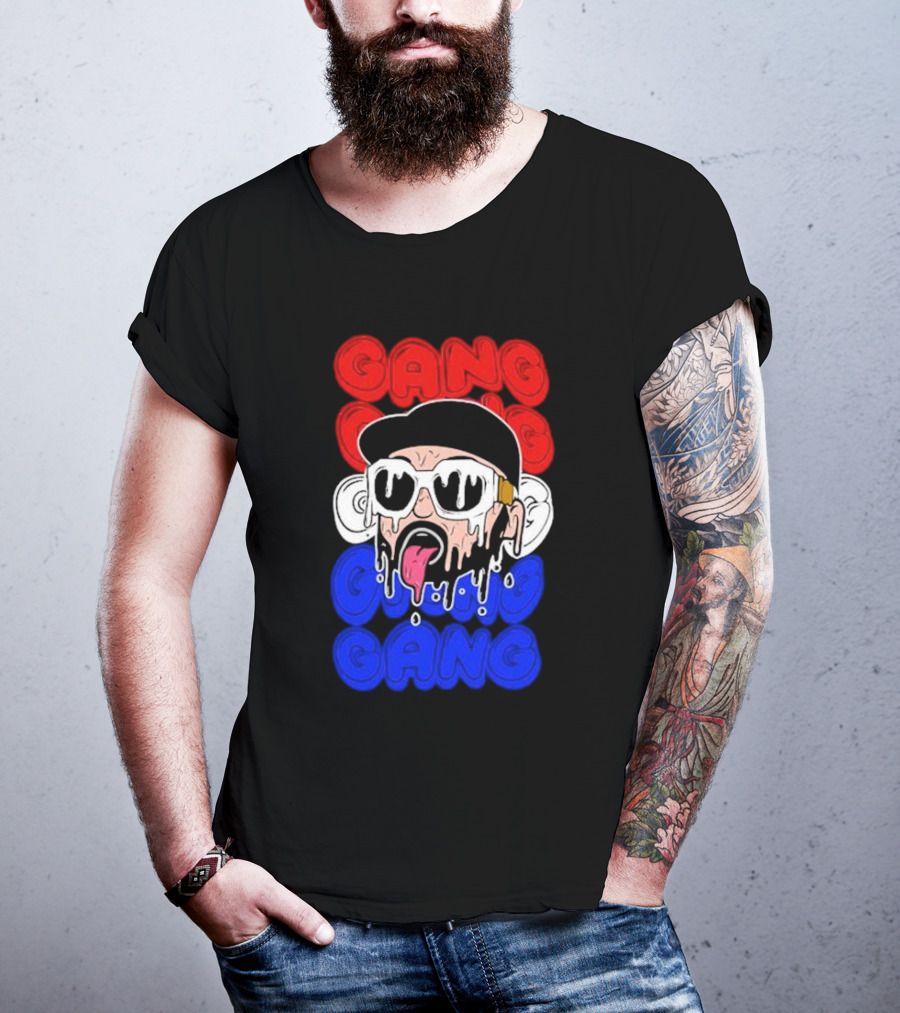 Rooler Kingsday Gang 2025 Dripping Face Art Iconic Style T-Shirt