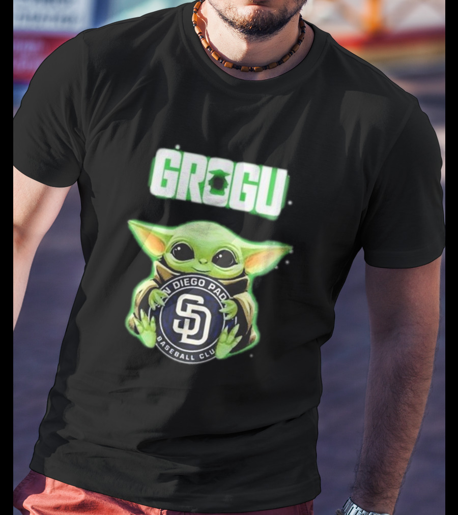 San Diego Padres Baseball Club Grogu 2025 T-Shirt