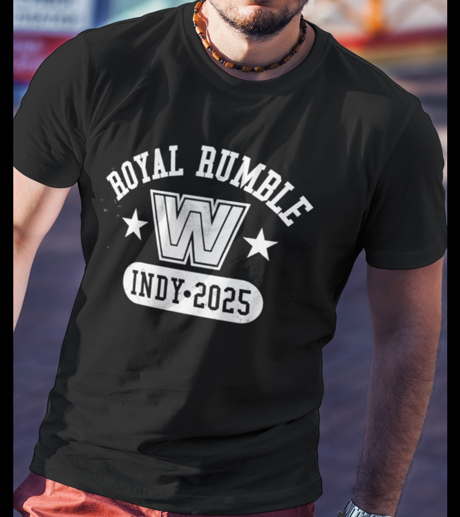 Royal Rumble Indy 2025 WWE Event Stars T-Shirt