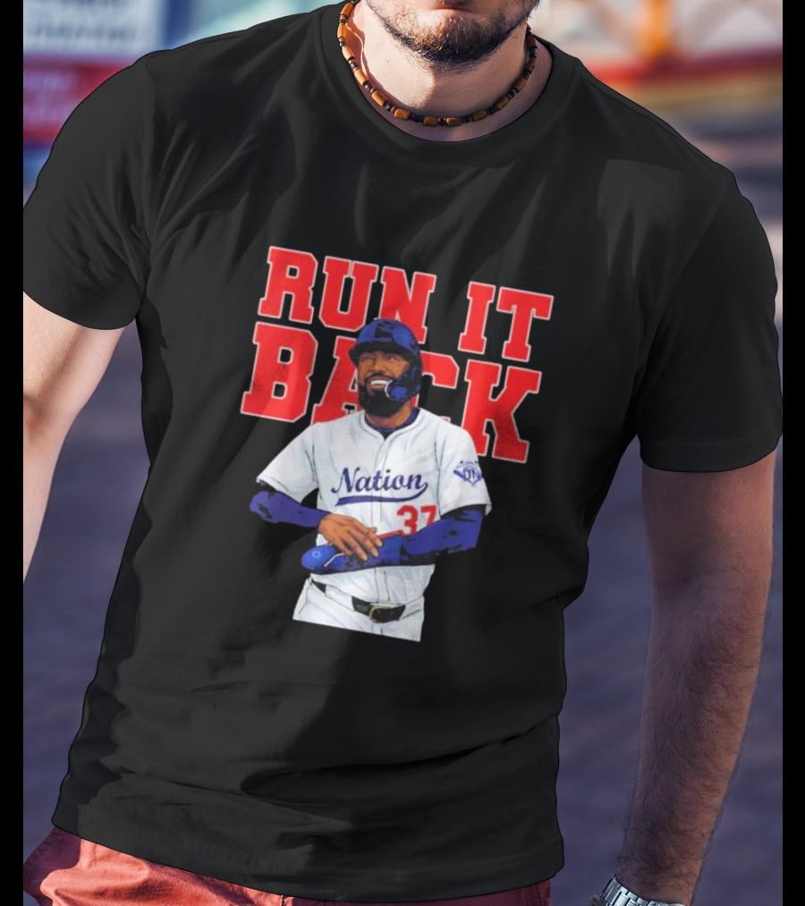 Run It Back Teoscar Hernández Nation 37 T-Shirt