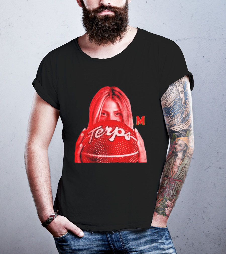Saylor Poffenbarger Terps Basketball Maryland M T-Shirt