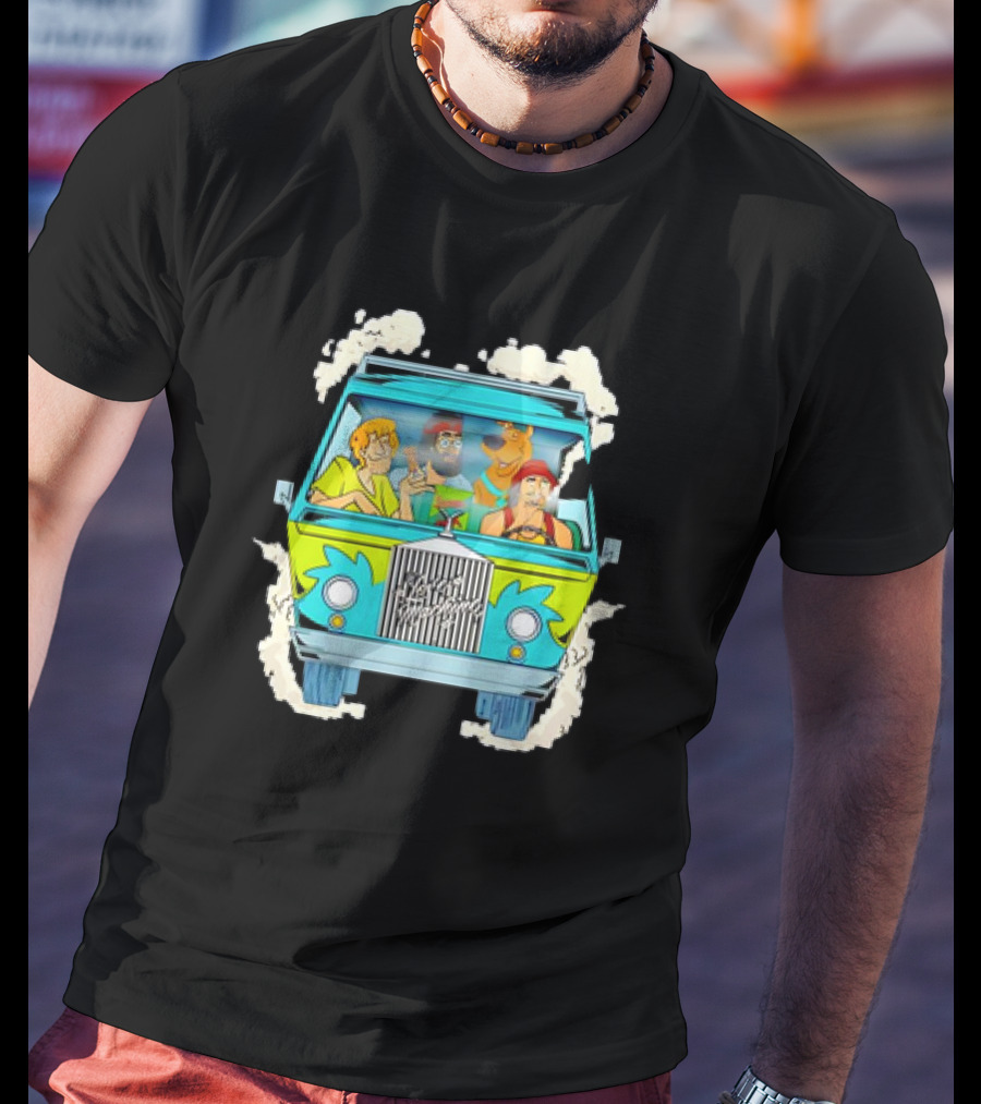 Scooby DOOBIE Doo Mystery Machine Vintage Smoke Adventure T-Shirt