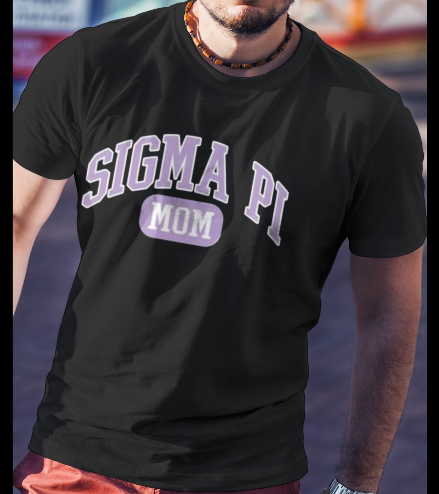 Sigma Pi Mom Collegiate Greek Letters T-Shirt