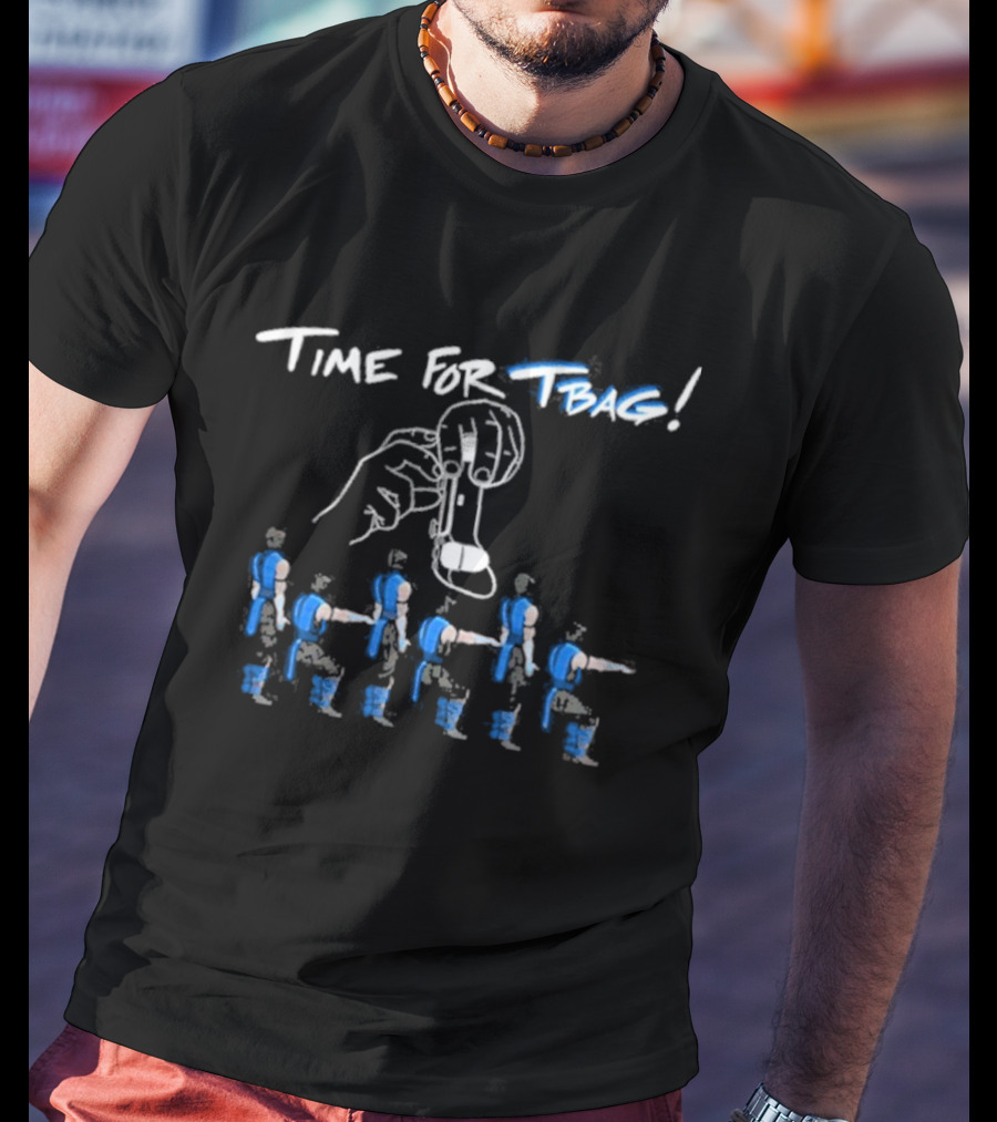 Time For T-Bag Sikander555 Basketball Celebration Sequence T-Shirt