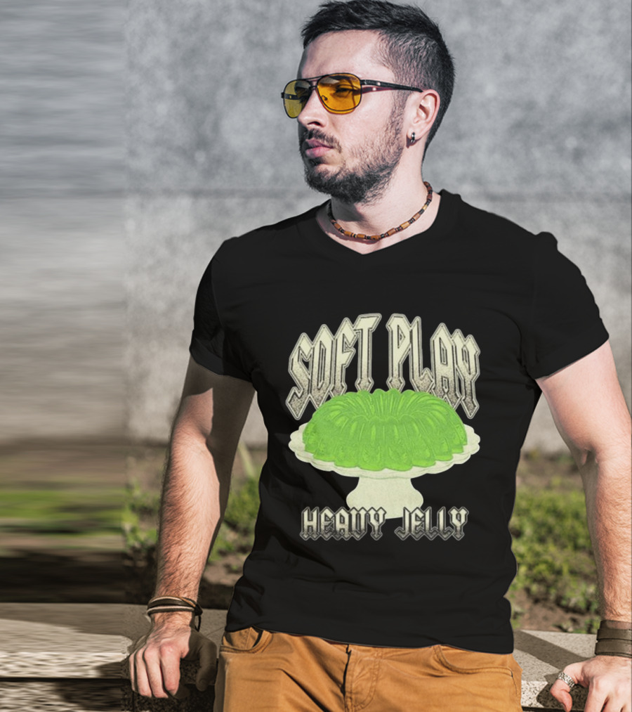 Soft Play Heavy Jelly Vintage Style Dessert Graphic T-Shirt