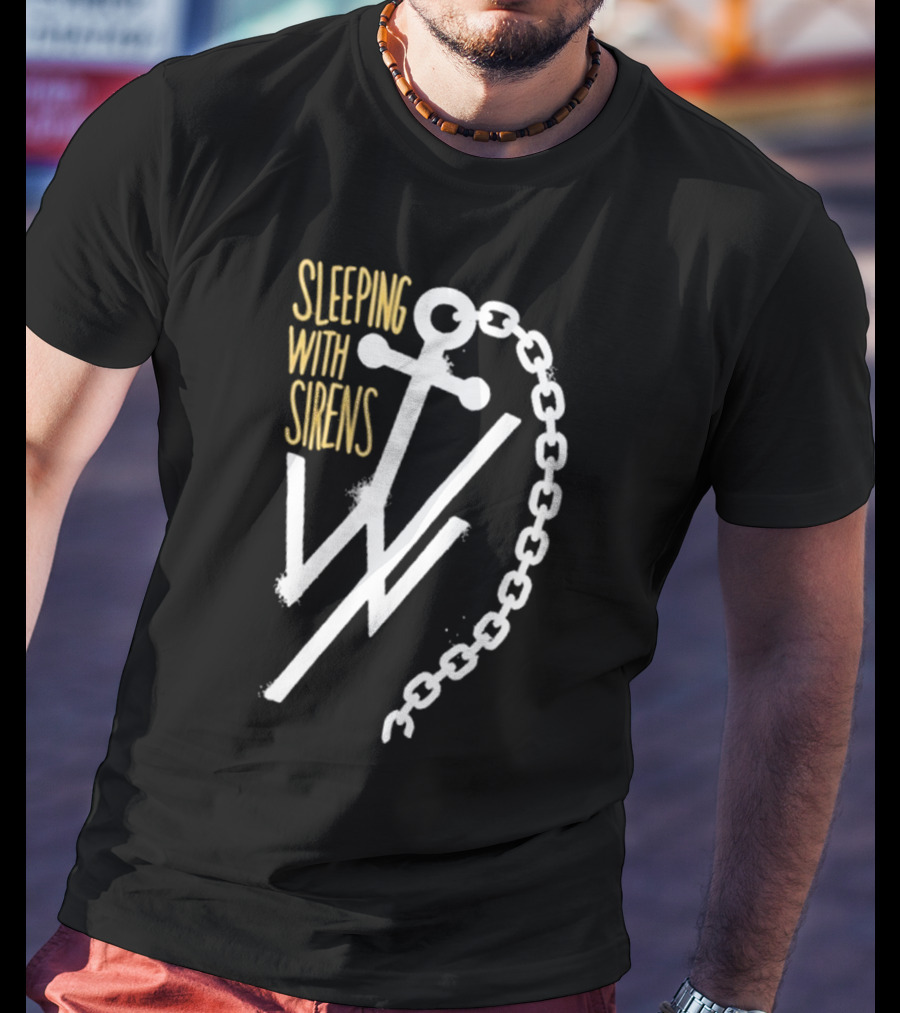 Sleeping With Sirens Anchor Chain Apparel T-Shirt